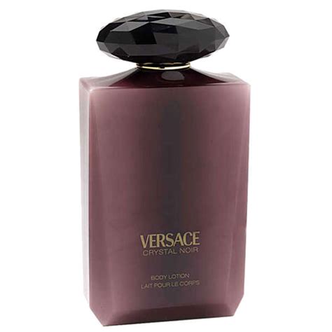 versace crystal noir body lotion|versace crystal noir edp 50ml.